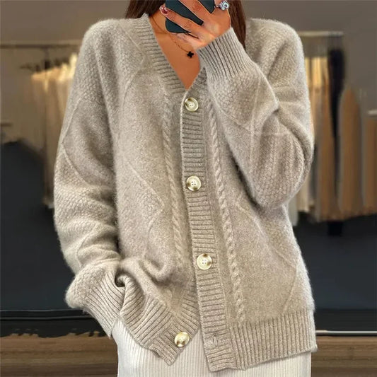 Cecilia™ - Enkel och charmig cardigan