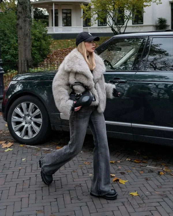 Victoria Coat™ - trendig och fluffig vinterjacka