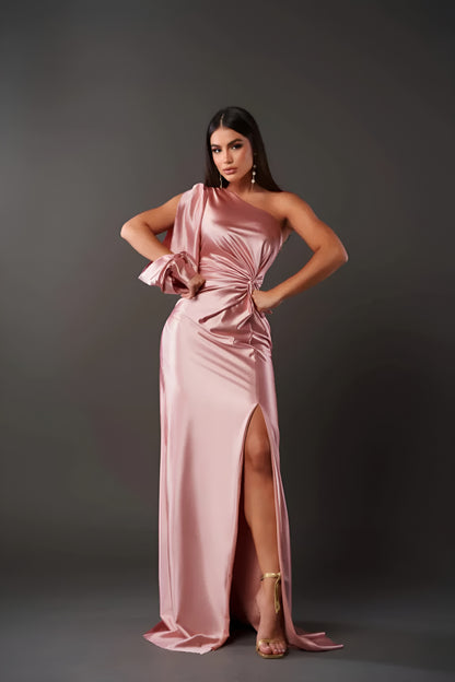 Fay™ - Elegant satinklänning